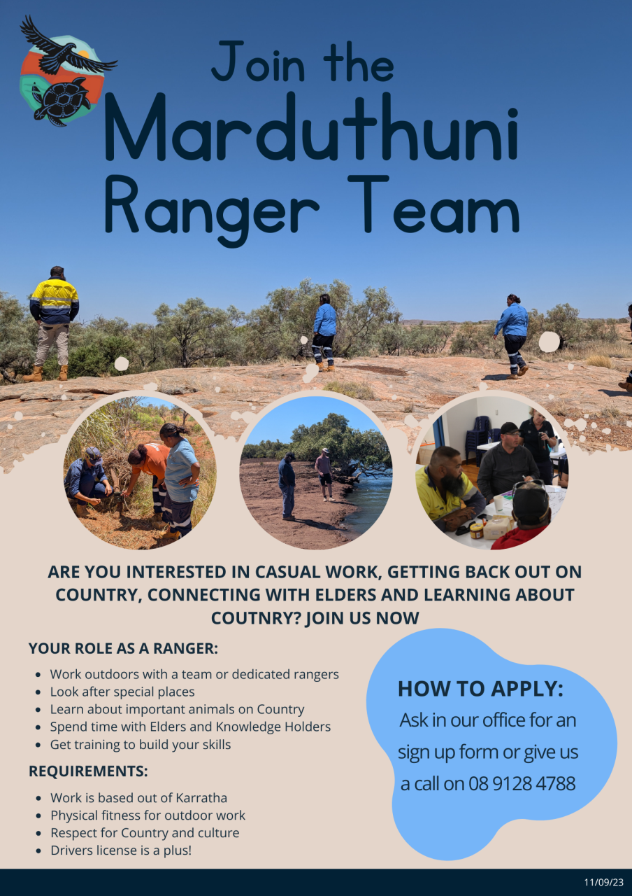 Join the Marduthuni Rangers!